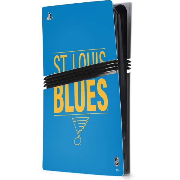 NHL St. Louis Blues Lineup PS5 Pro Console Skin