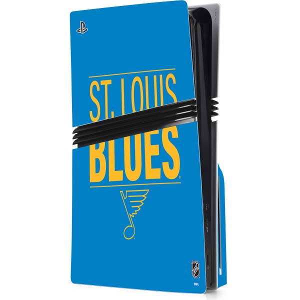 NHL St. Louis Blues Lineup PS5 Pro Disk Console Skin