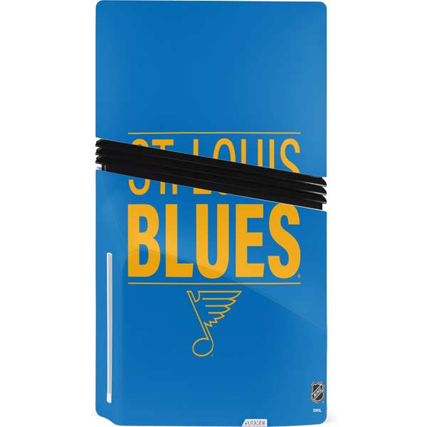NHL St. Louis Blues Lineup PS5 Pro Disk Console Skin