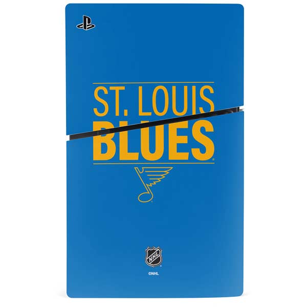 NHL St. Louis Blues Lineup PS5 Slim Digital Edition Console Skin
