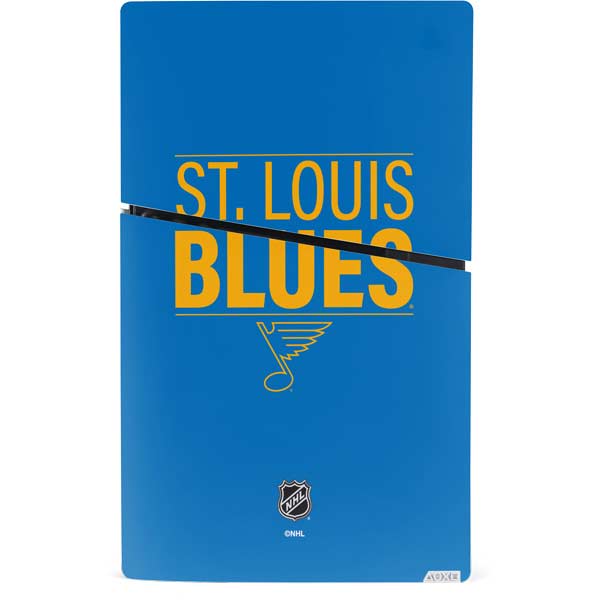 NHL St. Louis Blues Lineup PS5 Slim Digital Edition Console Skin