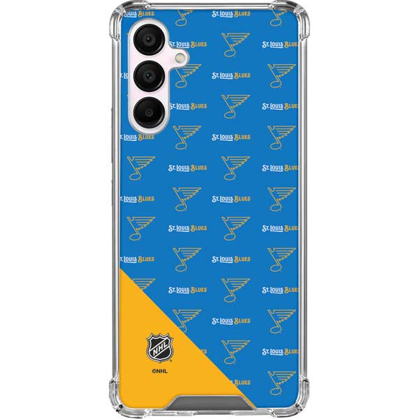 NHL St. Louis Blues Pattern Galaxy A16 5G Clear Case