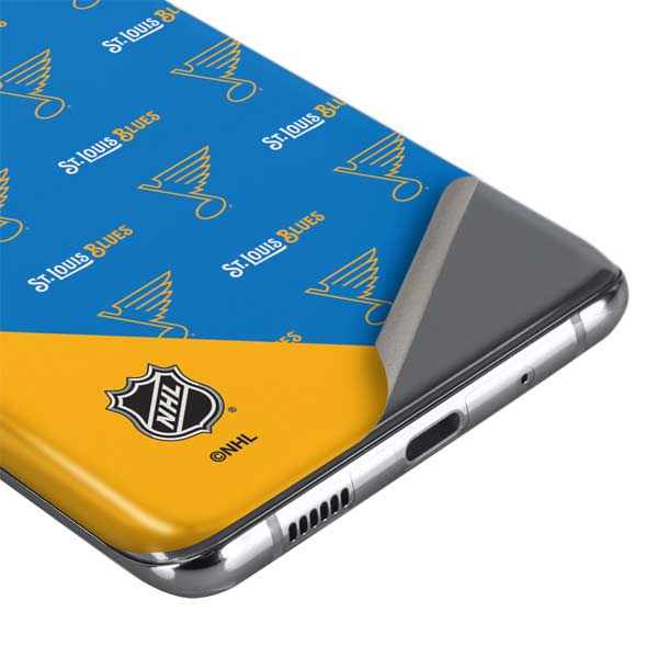 NHL St. Louis Blues Pattern Galaxy S20 Skin