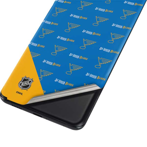 NHL St. Louis Blues Pattern Galaxy S21 5G Skin