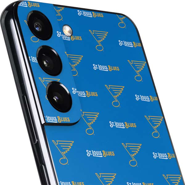 NHL St. Louis Blues Pattern Galaxy S22 Plus Skin