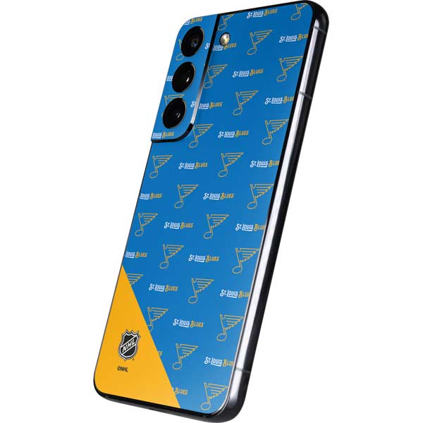 NHL St. Louis Blues Pattern Galaxy S22 Skin