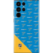 NHL St. Louis Blues Pattern Galaxy S22 Ultra Skin