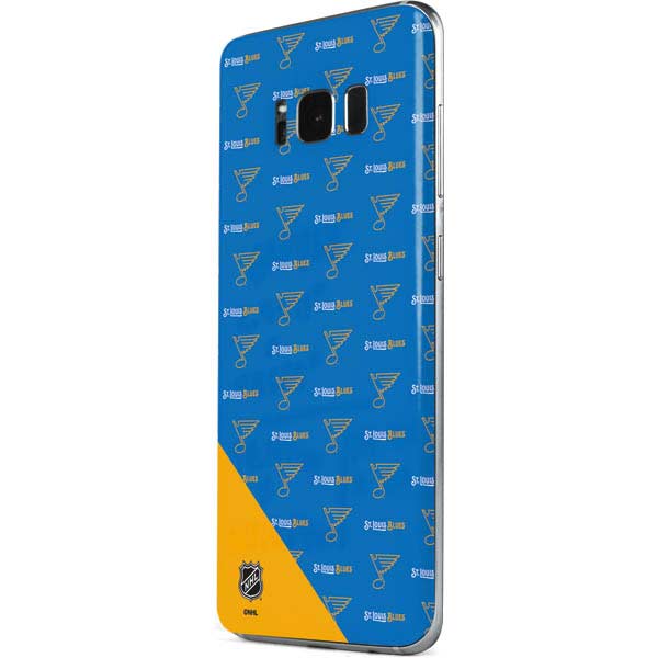 NHL St. Louis Blues Pattern Galaxy S8 Skin