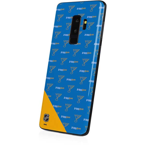NHL St. Louis Blues Pattern Galaxy S9 Plus Skin