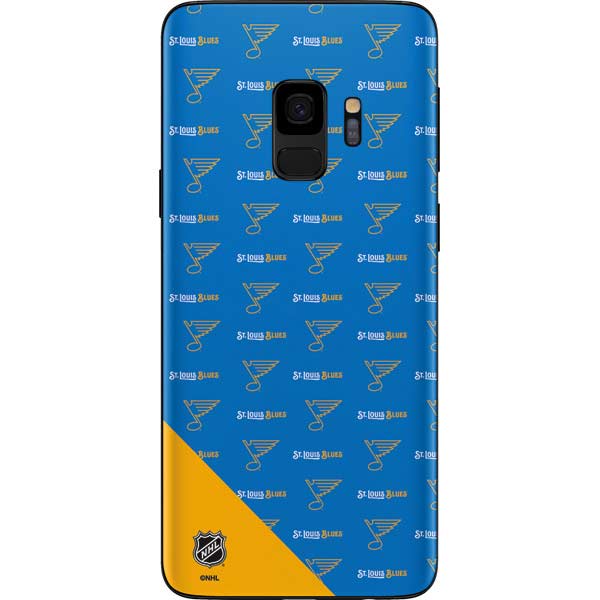 NHL St. Louis Blues Pattern Galaxy S9 Skin