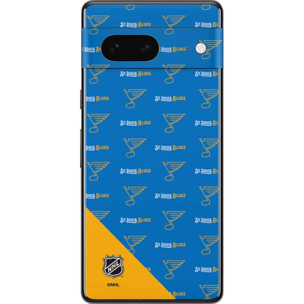 NHL St. Louis Blues Pattern Google Pixel 7 Skin