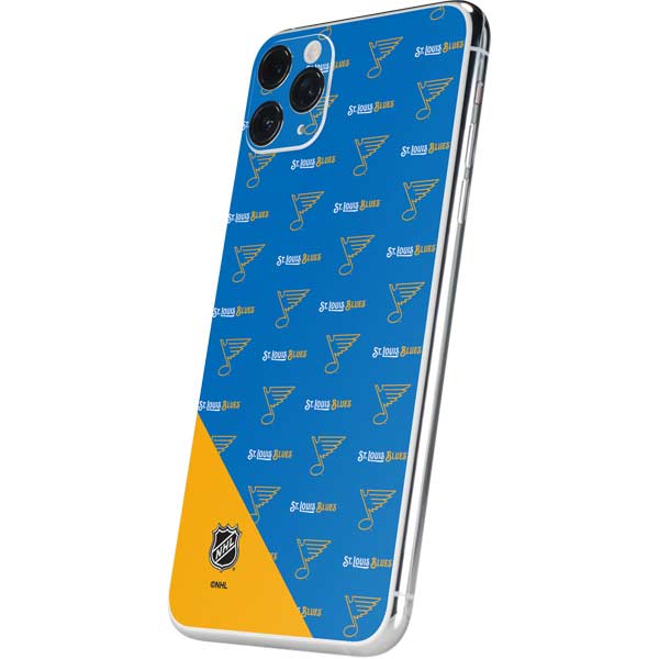 NHL St. Louis Blues Pattern iPhone 11 Pro Max Skin