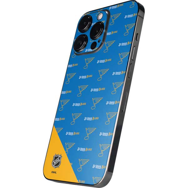 NHL St. Louis Blues Pattern iPhone 15 Pro Skin