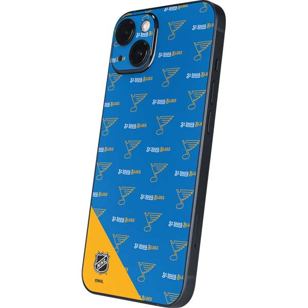 NHL St. Louis Blues Pattern iPhone 15 Skin
