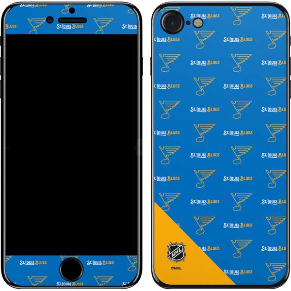 NHL St. Louis Blues Pattern iPhone SE (2nd & 3rd Gen) Skin