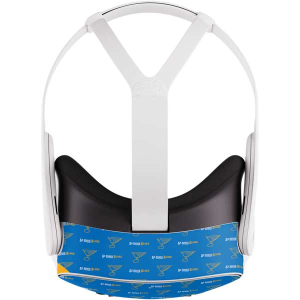 NHL St. Louis Blues Pattern Meta Quest 3S Skin