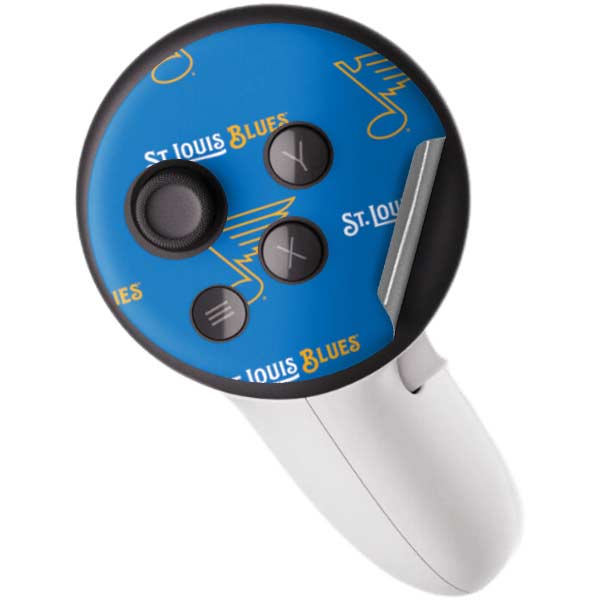 NHL St. Louis Blues Pattern Meta Quest 3S Skin