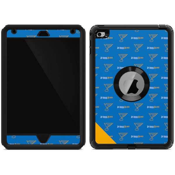 NHL St. Louis Blues Pattern Otterbox Defender iPad Skin