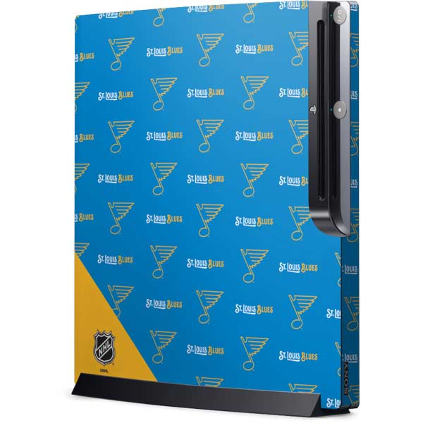 NHL St. Louis Blues Pattern Playstation 3 & PS3 Slim Skin