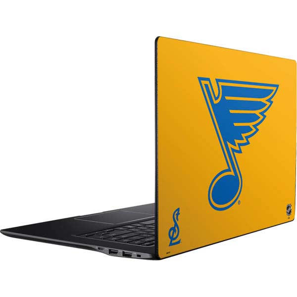 NHL St. Louis Blues Solid Background Ativ Book 9 (15.6in 2014) Skin