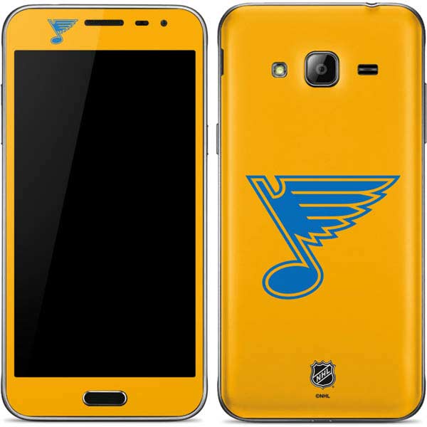 NHL St. Louis Blues Solid Background Galaxy J3 Skin