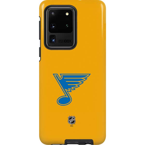 NHL St. Louis Blues Solid Background Galaxy S20 Ultra 5G Pro Case