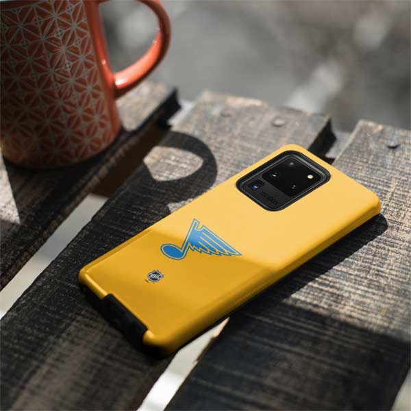 NHL St. Louis Blues Solid Background Galaxy S20 Ultra 5G Pro Case