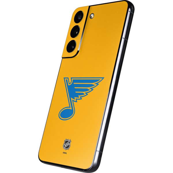 NHL St. Louis Blues Solid Background Galaxy S22 Skin
