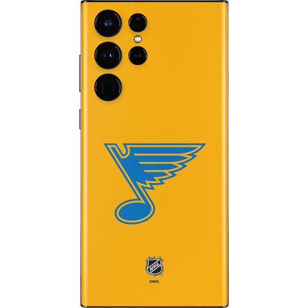 NHL St. Louis Blues Solid Background Galaxy S22 Ultra Skin