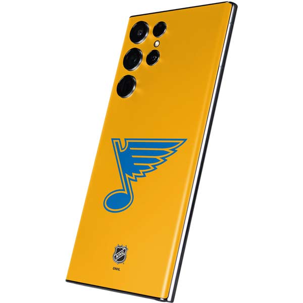 NHL St. Louis Blues Solid Background Galaxy S22 Ultra Skin