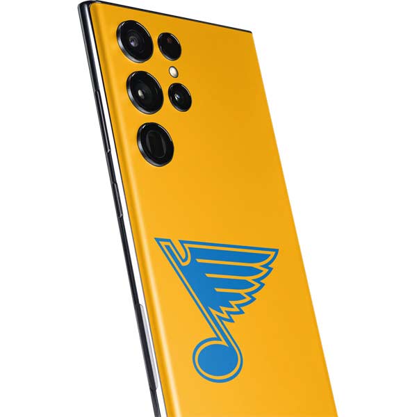 NHL St. Louis Blues Solid Background Galaxy S22 Ultra Skin