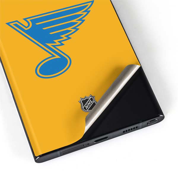 NHL St. Louis Blues Solid Background Galaxy S22 Ultra Skin
