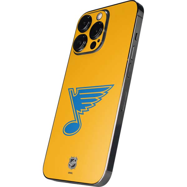 NHL St. Louis Blues Solid Background iPhone 15 Pro Skin