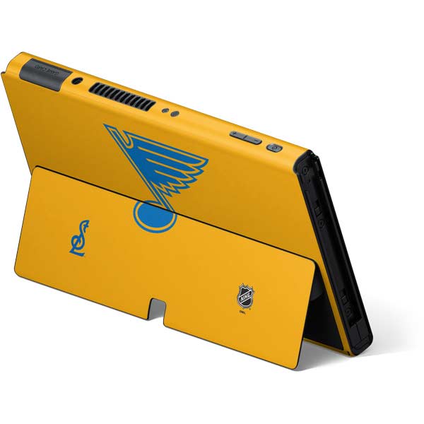 NHL St. Louis Blues Solid Background Nintendo Switch OLED (2021) Skin