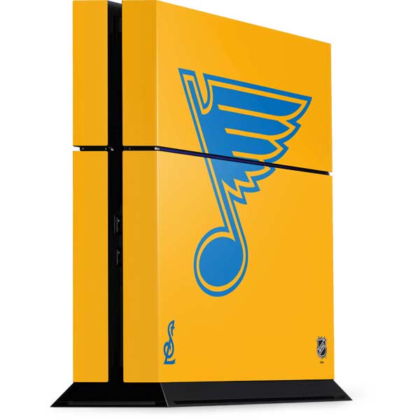 NHL St. Louis Blues Solid Background PS4 Console Skin