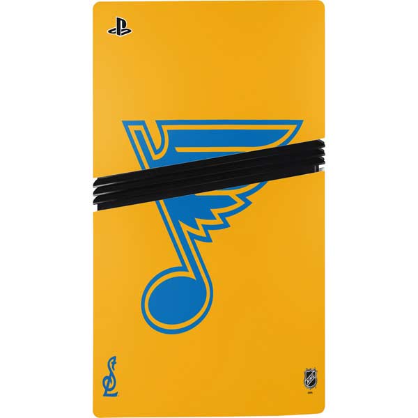 NHL St. Louis Blues Solid Background PS5 Pro Bundle Skin