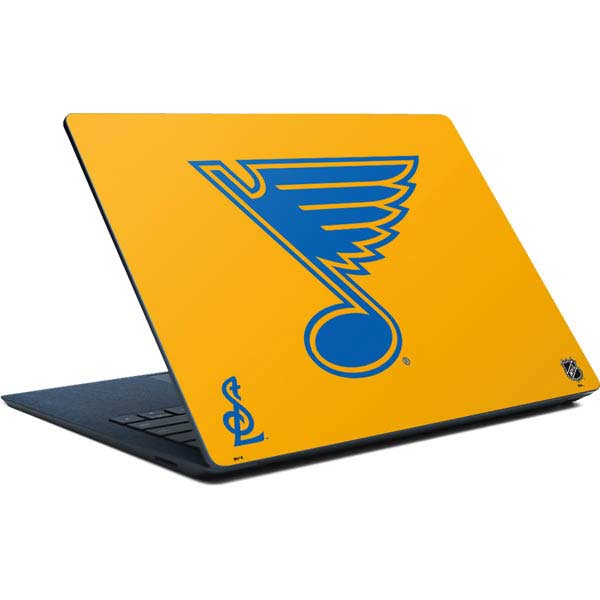 NHL St. Louis Blues Solid Background Surface Laptop Skin