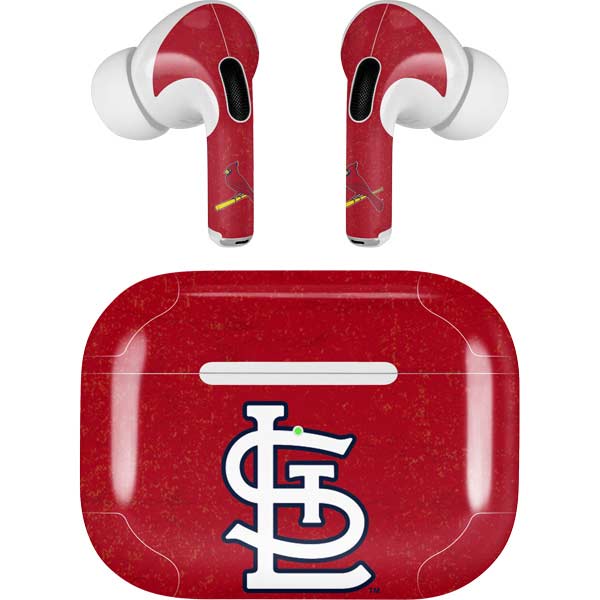 MLB St. Louis Cardinals - Solid Distressed AirPods Skins