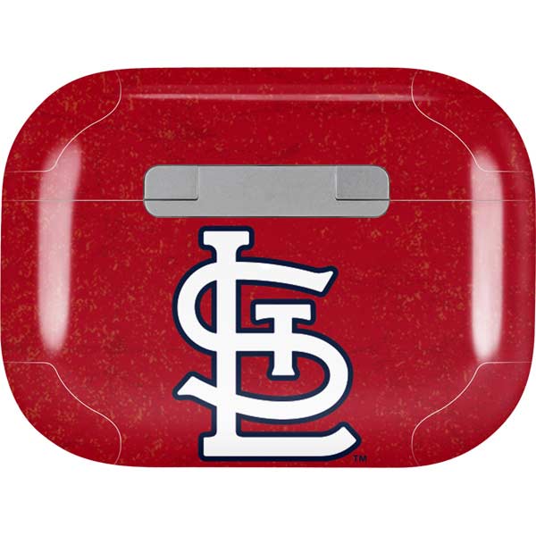 MLB St. Louis Cardinals - Solid Distressed AirPods Skins