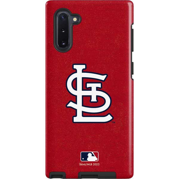 MLB St. Louis Cardinals - Solid Distressed Galaxy Cases