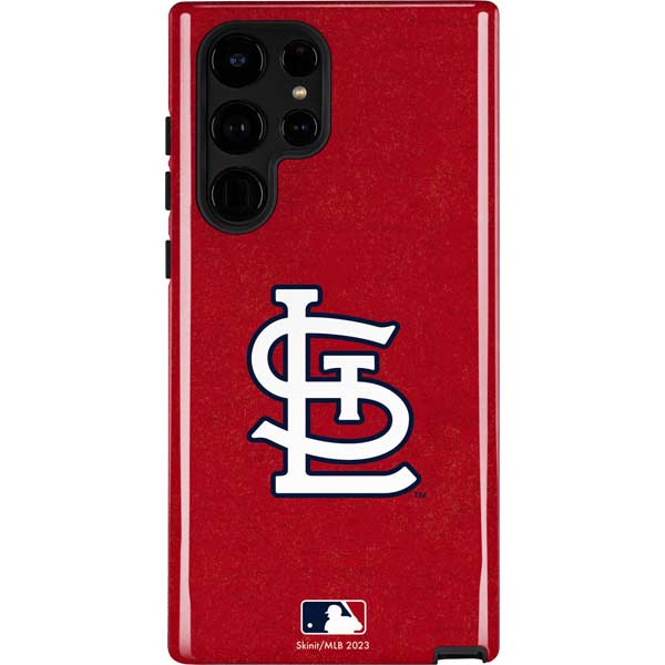 MLB St. Louis Cardinals - Solid Distressed Galaxy Cases