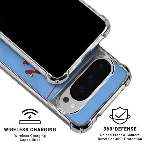MLB St. Louis Cardinals Alternate/Away Jersey Google Pixel 10 Pro Clear Case