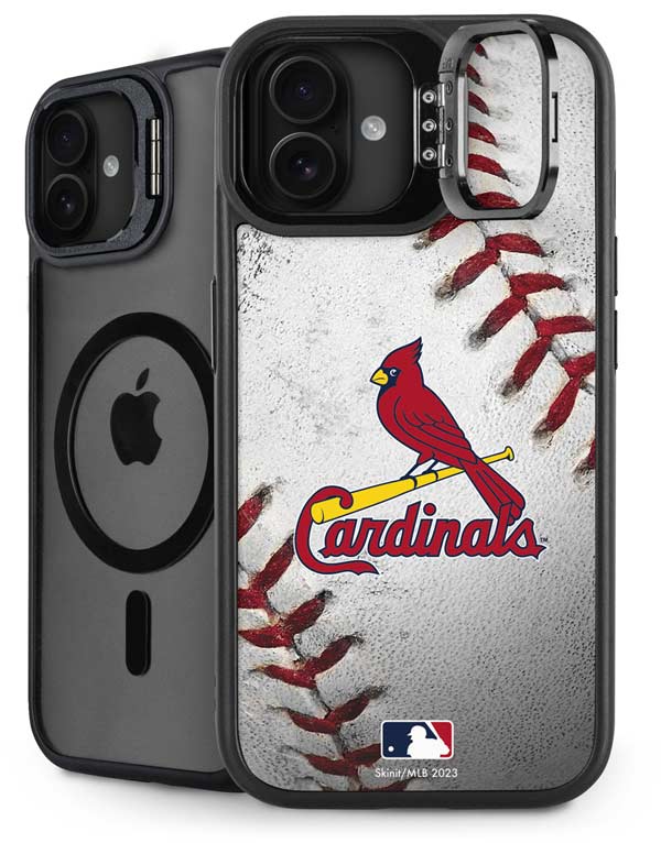 MLB St. Louis Cardinals Game Ball iPhone 16 Kickstand Case