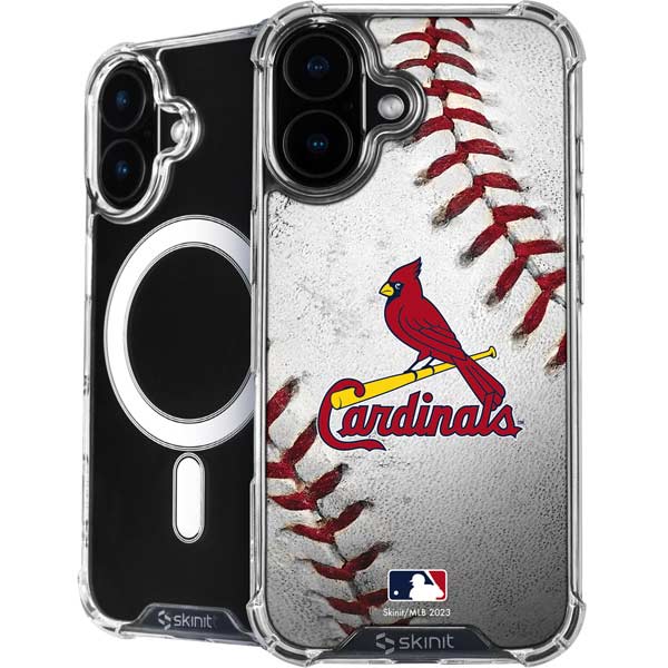 MLB St. Louis Cardinals Game Ball iPhone 16 MagSafe Case