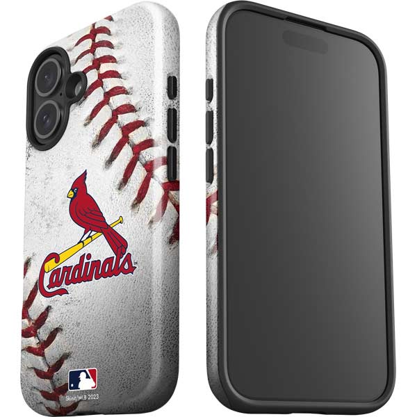 MLB St. Louis Cardinals Game Ball iPhone 17 Impact Case