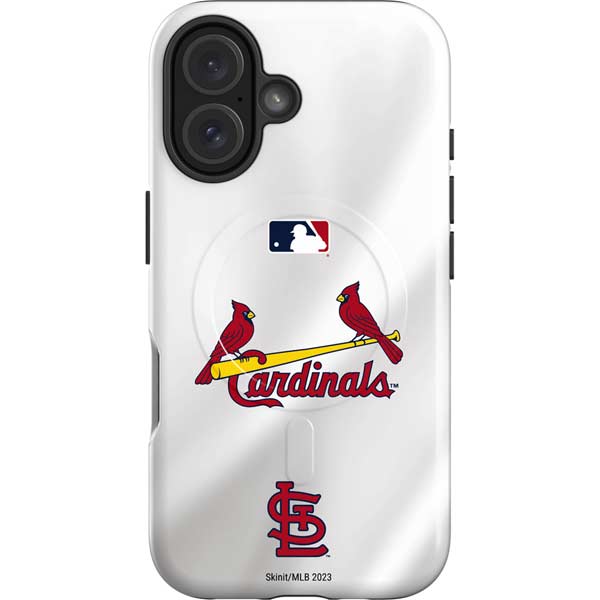 MLB St. Louis Cardinals Home Jersey iPhone 16 Magsafe Impact Case
