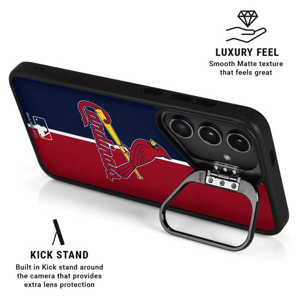 MLB St. Louis Cardinals Split Galaxy S26 Ultra Kickstand Case