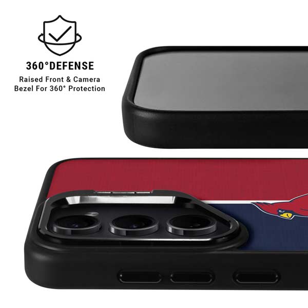 MLB St. Louis Cardinals Split Galaxy S26 Ultra Kickstand Case