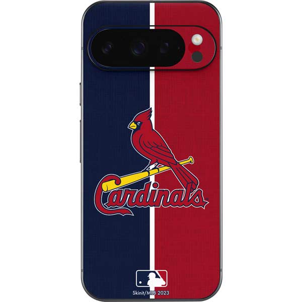 MLB St. Louis Cardinals Split Google Pixel 10 Pro XL Skin