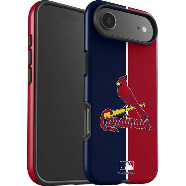 MLB St. Louis Cardinals Split iPhone 17 Air Impact Case